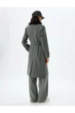 پالتو زنانه بلند کوتون Cotton Coat2