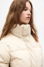 کاپشن یقه ایستاده زنانه پل اندبیرPull & Bear coat4